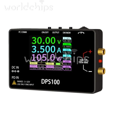 DPS100 CNC DC Adjustable Programmable Voltage Regulator Power Supply 30V 5A 100W - Image 1 of 4