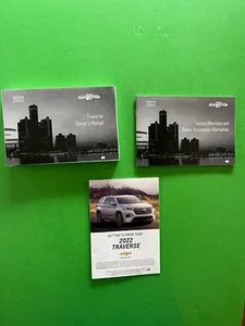 2022 Chevrolet Traverse Owners Manual.  FREE SHIPPING !!! - Imagen 1 de 1