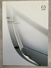 Mazda 6 UK Market Car Equipment and Technical Data Brochure - April 2003