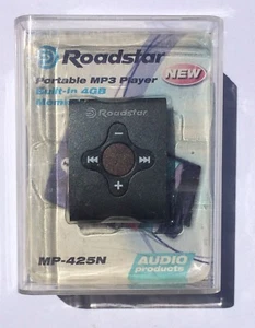 Roadstar MP-425/BK Tragbarer Digitaler Player MP3/MP4 PLAYER 4GB - NEU!!! - Bild 1 von 2