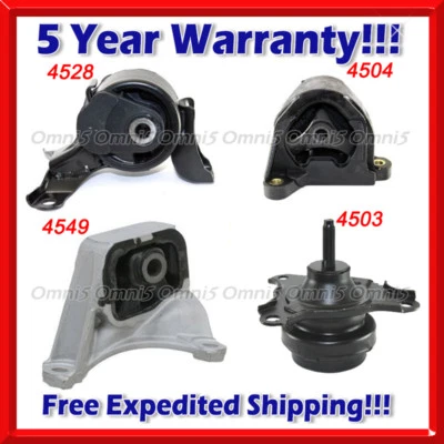 M548 para Honda Element 2007-2009 2,4 L con juego de montaje manual, motor y transmisión 4 piezas Foto 1 de 4