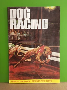 1977 Yuma Arizona Greyhound Racing Program from Inaugural Night! NICE + Tickets - Picture 1 of 10