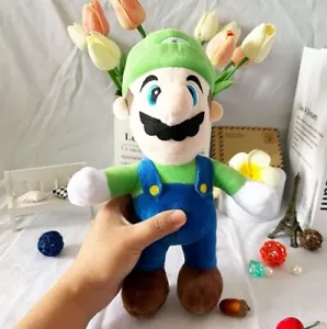 10-inch Luigi Plush Toy – Soft Gift for Kids & Game Fans - Picture 1 of 8