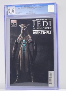 Star Wars Jedi Fallen Order / Variante Templo Oscuro #1 / Marvel / Juego CGC - Imagen 1 de 8