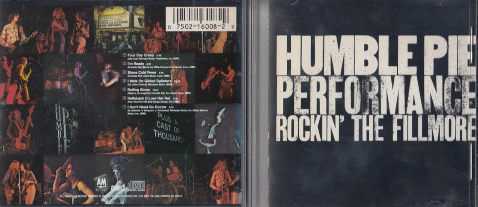 Humble Pie - Performance Rockin' the Fillmore - Bild 1 von 1