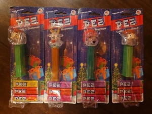 NEW PEZ CLEAR CRYSTAL SANTA RUDOLPH REINDEER POLAR BEAR HOLIDAY CHRISTMAS! e11 - Picture 1 of 1