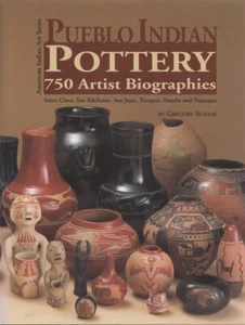 PUEBLO INDIAN POTTERY 750 ARTIST BIOGRAPHIES VOL 2 c1800+ PRICE GUIDE SCHAAF NM+ - Picture 1 of 1