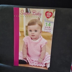 Super Baby 14 Knit & Crochet Projects 1st Edition 2009 #0909 Coats & Clark - Picture 1 of 2