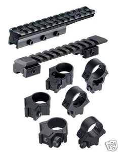 Walther Umarex Adapter-Schiene Hi Power Montagen 11 mm Prismenschiene 22 Schiene - Bild 1 von 15