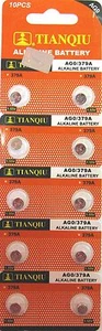 10 X LR521 AG0 SR63 379 379A LR63 1.5 VOLT ALKALINE CELL TIANQIU/TIANTAN 2024 - Picture 1 of 1