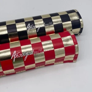 Anodized Gold Checker BMX Pad Sets - Bild 1 von 10