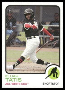 2022 Topps Heritage Minor League Elijah Tatis 165