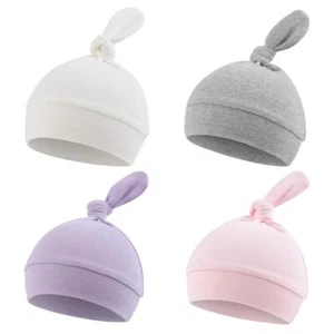 Newborn Hats for Boys Cotton Newborn Beanies Autumn Winter Infant Baby Girls ... - Picture 1 of 6