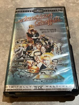 American Graffiti Special Edition Digitally Remastered VHS Clamshell Case TESTED - Image 1 of 4