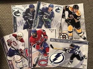 NHL 2012 Tradeables Lot 12 Zdeno Chara Daniel Sedin John Tavares - Bild 1 von 2