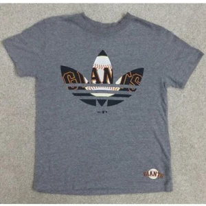 San Francisco Giants Logo inside Adidas Logo Collab Rare T-Shirt - Picture 1 of 9