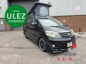 Toyota Alphard ULEZ COMPLIANT MOTOR HOME CAMPERVAN FRESH IMPORT 5 SEATER - Picture 1 of 22