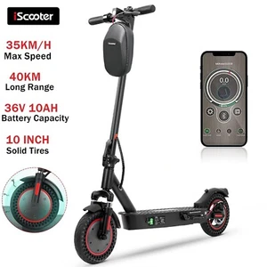 Electric Scooter Adults 500W Long Range E-Scooter 10" Puncture-proof Tire 35KM/H - Picture 1 of 14