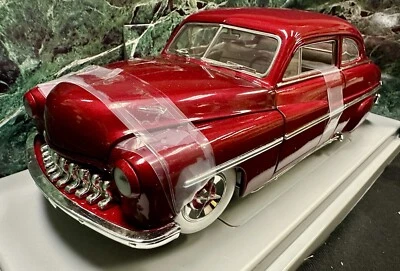 NIB Ertl TOYSRUS Exclusive Ford 1:18 1949 Mercury Lead Sled Candy Apple Red 1/5K - Image 1 of 4