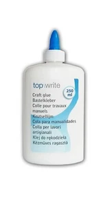 Colle Blanche De Bricolage 250 ml PVA Multi Usage - Foto 1 di 1