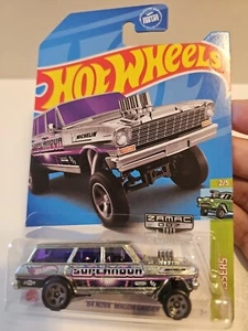 2023 Hot Wheels Zamac HW Gassers ‘64 Nova Wagon Gasser Walmart #7 Exclusive New - Picture 1 of 7