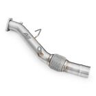 RM Motors Downpipe for BMW 5 Series 525d E61 Without Cat Replacement Tube Stainless Steel V2A