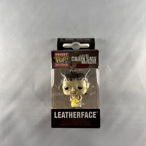 Funko Pocket POP! Keychain The Texas Chainsaw Massacre LEATHERFACE New in Box Cover