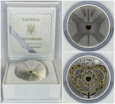 Ukraine 10 Hryven 2025 "The Power of Love" (Silver 925, 31.1g.) - Image 1 of 4