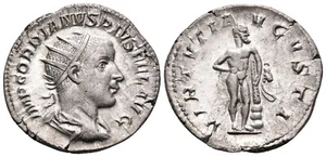 Gordian III, 238-244. Antoninianus (Silver, 22 mm, 3.46 g, 7 h), Rome, 241-243. - Picture 1 of 1