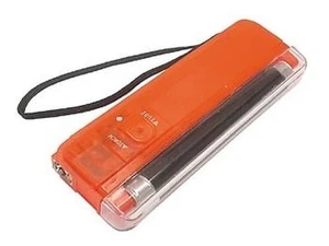 LAMPE DE POCHE LUMIÈRE ULTRAVIOLET NOIR TUBE UV DÉTECTEUR DE BILLETS FAUX ROUGE - Imagen 1 de 1