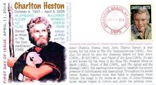 COVERSCAPE computer generated legendary actor Charlton Heston U/O FDC