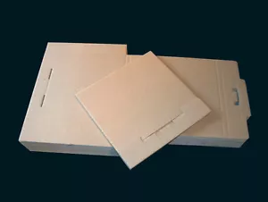 50 Versandkartons für 1-3 LPs / Vinyl - Neuware / LP - Versandkarton 1-3 - Picture 1 of 1