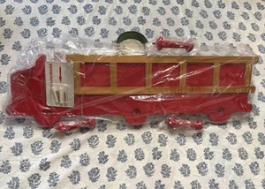 Pottery Barn Kids Firetruck Peg Rack Hook Wall Decor Boys Room Playroom Nursery - Picture 1 of 5