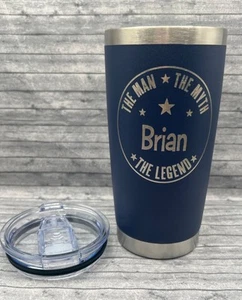 The Man, The Myth, The Legend personalisierter Kerl/BF 20 fl oz Becher kostenloser Versand - Bild 1 von 10