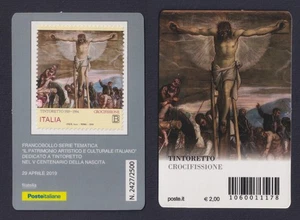 Tessera Filatelica Tintoretto Centenario della Nascita 2019 - Imagen 1 de 1