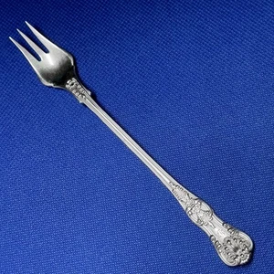 Tiffany English King Sterlingsilber 6" Austern-/Cocktailgabel, Mono - Bild 1 von 4