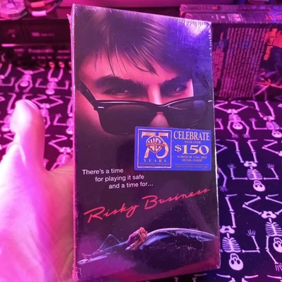 Risky Business (VHS, 1993) New, Sealed Foto 1 de 4