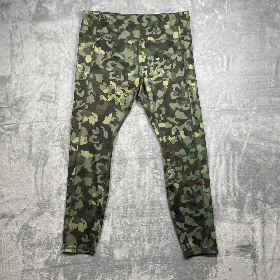 AVIA Womens Leggings XXL 20 Camouflage Print Core Performance Activewear - Image 1 of 4
