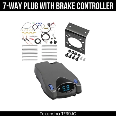 Tekonsha 7-Way Trailer Wiring Harness + Brake Control For 08-09 Mercury Montego Foto 1 de 4