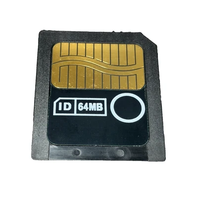 SanDisk SmartMedia ID 64MB 3.3V SM ID Memory Card for Fujifilm/Olympus SDSM64 - Image 1 of 4