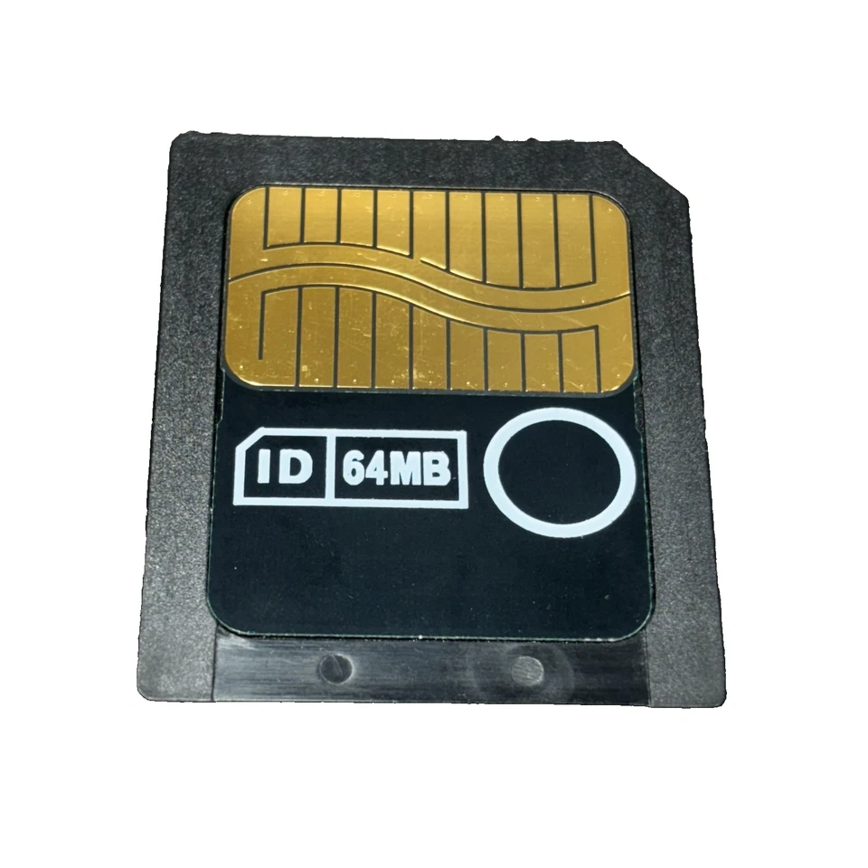 SanDisk SmartMedia ID 64MB 3.3V SM ID Memory Card for Fujifilm/Olympus SDSM64 - Image 1 of 4