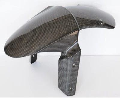 Garde boue avant LIGHTECH carbone brillant - Photo 1/2