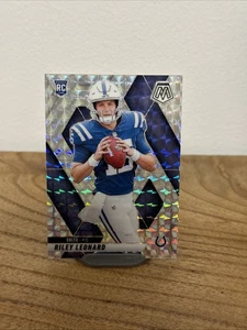 2025 Panini Mosaic Riley Leonard RC Rookie Mosaic Prizm Colts - Foto 1 di 2