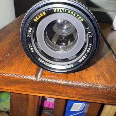 Sears Multi-Coated 1:4.0 f=80 200mm 55ø Auto Zoom Camera Lens - Image 1 of 4