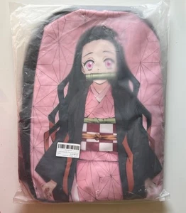 Demon Slayer Nezuko Backpack Schoolbag Brand New 17” Width 12” Kawaii - Picture 1 of 1