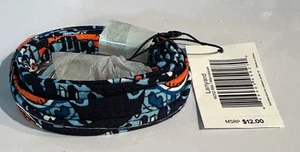 Vera Bradley Marrakesch nicht mehr produziert Druck SCHLÜSSELBAND neu mit Etikett blau orange weiß Neu mit Etikett - Bild 1 von 6