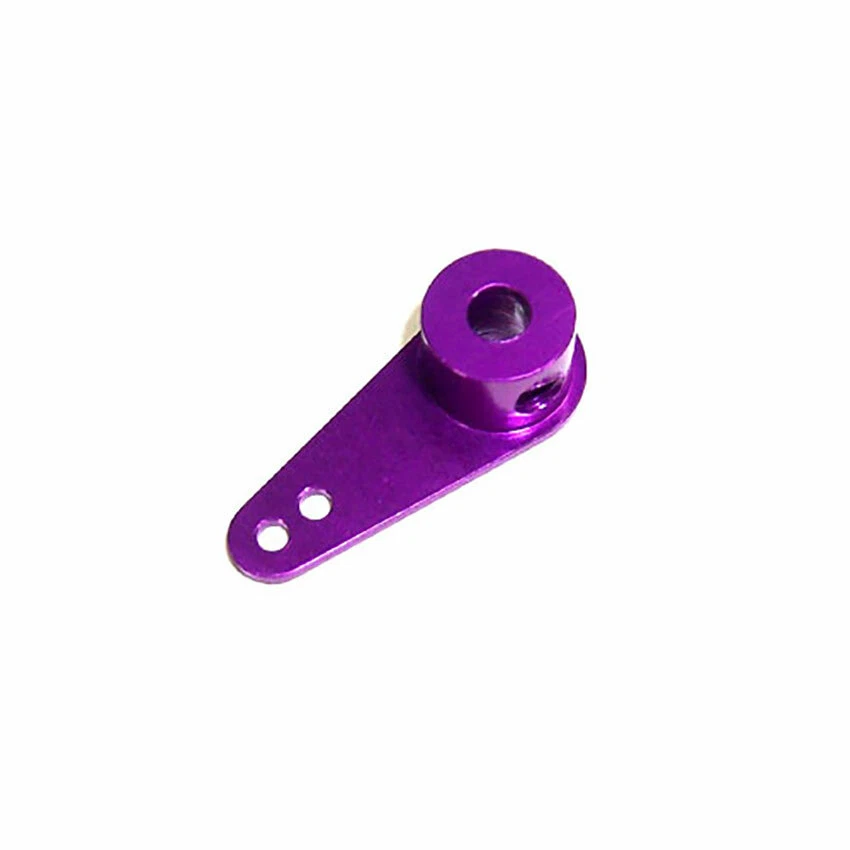 Purple Color Aluminum Rudder Arm for RC Racing Speedboat Scale Model Ship Yacht - Image 1 of 2