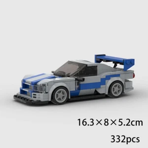 MOC Speed Champions Building Blocks City Sports Racing Vehicle DIY Toys for Chil - Picture 1 of 13