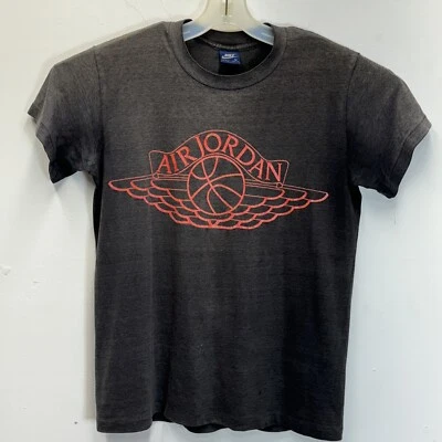 Camiseta Nike Air Jordan 1 Wings 1985 Vintage Camiseta Hombre Talla Mediana Original Etiqueta Azul Foto 1 de 4
