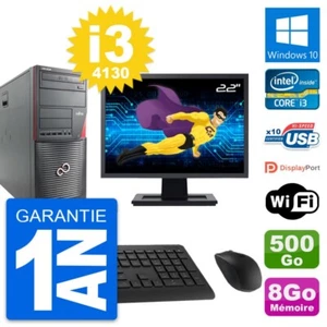 PC tour Fujitsu W530 Bildschirm 22 " Core i3-4130 RAM 8Go Disc 500Go Windows 10 - Bild 1 von 8